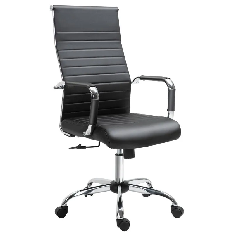 Vinsetto Silla de Oficina Giratoria Negra 921-383BK