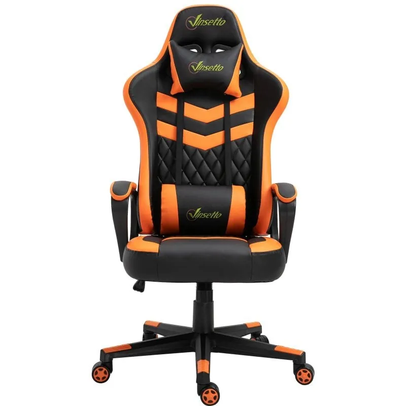 Vinsetto Silla Gaming Ergonómica Naranja 921-199OG