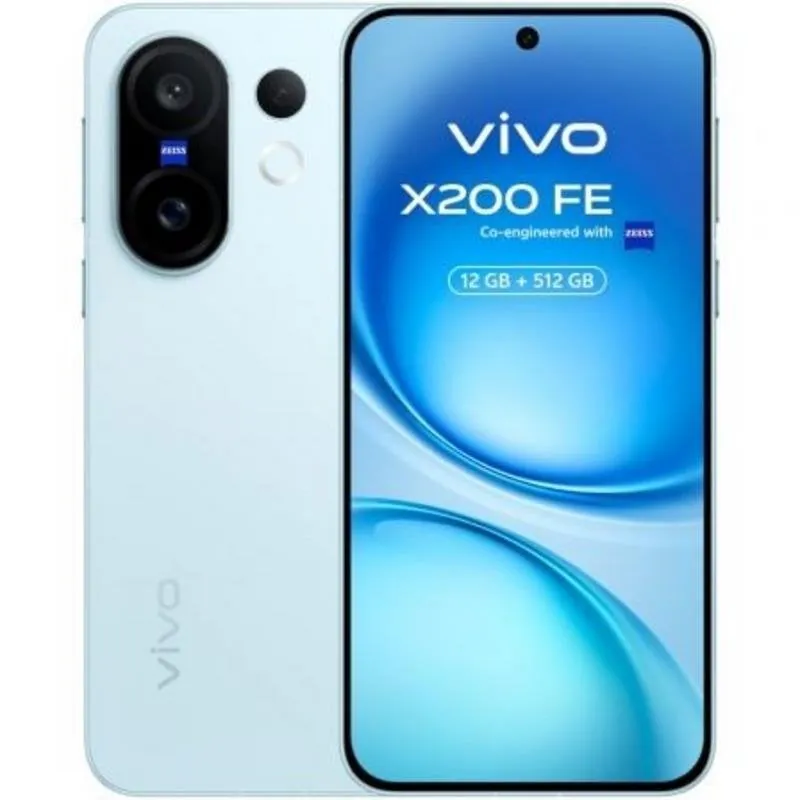 Vivo X200 FE 12GB 512GB 6.31" AMOLED 5G Dual SIM Cámara ZEISS 50MP Android 15 Azul 560272
