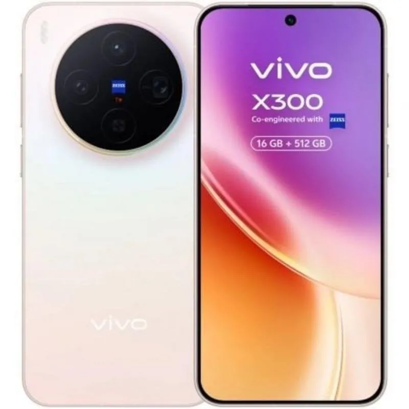 Vivo X300 16GB 512GB 6.31" AMOLED 5G Dual SIM Cámara ZEISS 200MP Carga 90W Android 16 Rosa 5671325