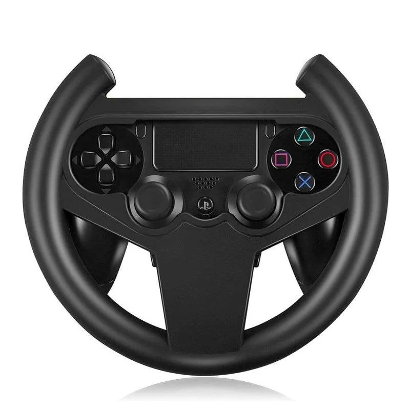 Volante para Mando de PS4 Dam Electronics Simulación Racing con ajuste perfecto ABS/PVC DMAG0101C00