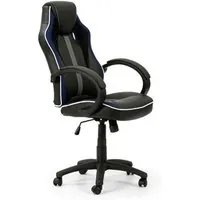 VS Venta-Stock Formula Silla de Oficina Reclinable Negro/Azul 8435487705605