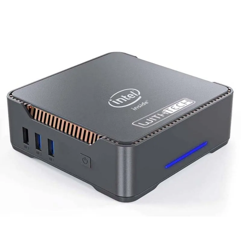 Withtech Mini PC Intel J4125 8GB 128GB eMMC Windows 10 Home MINIPC8128