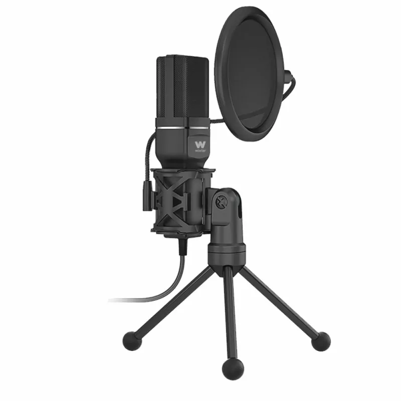 Woxter Mic Studio 60 Micrófono para Streaming con Trípode WE26-026