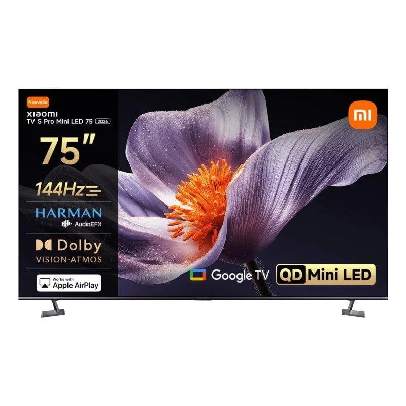 Xiaomi QD-Mini LED S Pro 75" 4K UHD Smart TV Google TV HDR10 Dolby Vision ELA6336EU