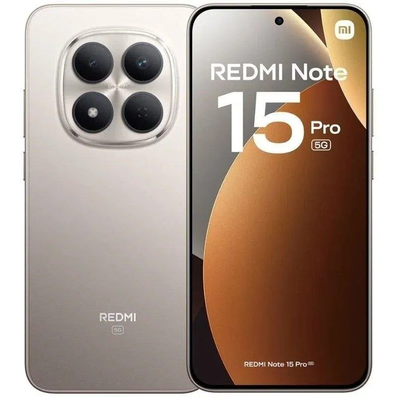 Xiaomi REDMI Note 15 Pro 5G 8GB 512GB 6.83" Titanio XIA-SP NOTE15P 5G 8-512 TIT