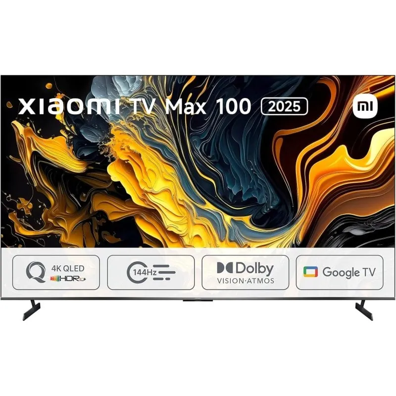 Xiaomi TV Max 2025 100" QLED UltraHD 4K Google TV ELA5692EU