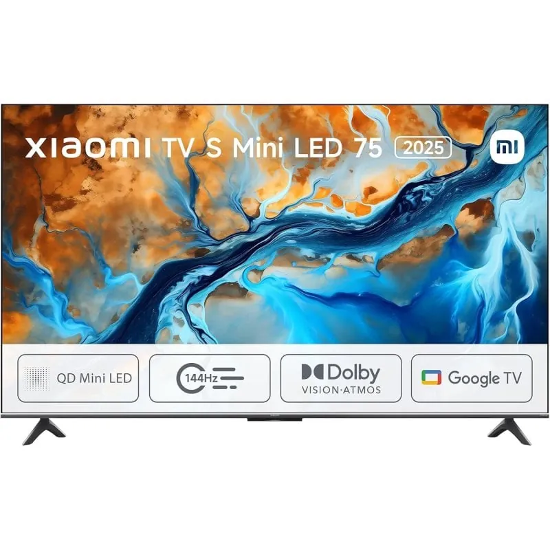 Xiaomi TV S 2025 75" QD Mini LED UltraHD 4K Google TV ELA5682EU