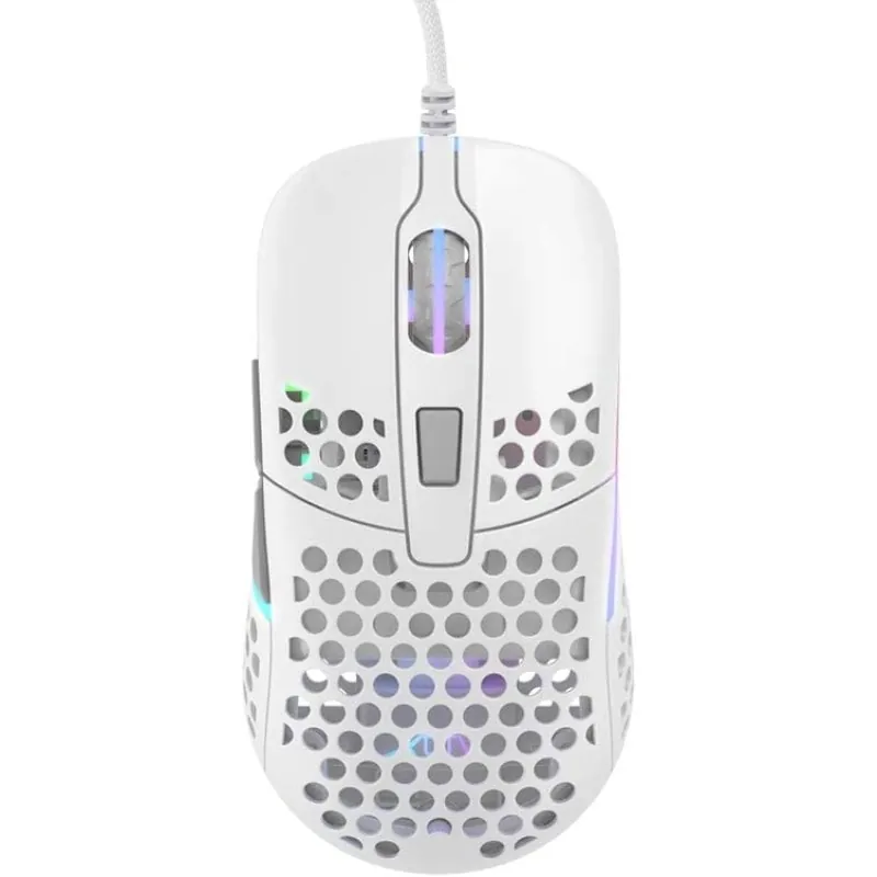 Xtrfy M42 Ratón Óptico Gaming Ambidextro USB 2.0 16000DPI Blanco M42-RGB-WHITE