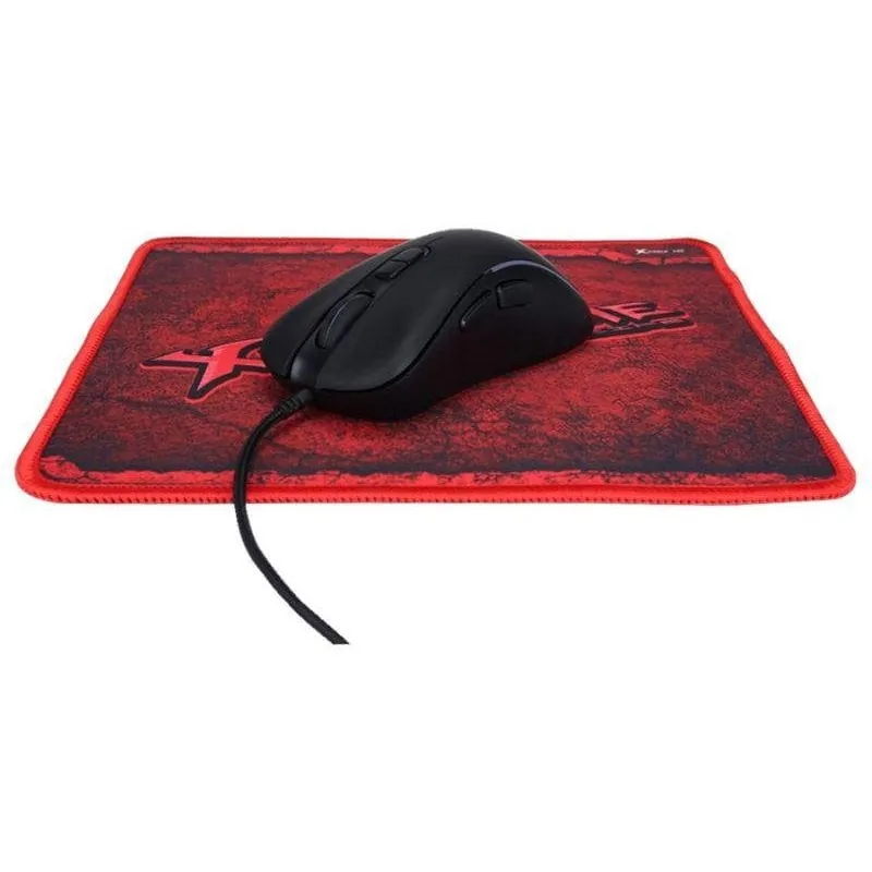 Xtrike Me GMP-290 Combo Ratón Óptico Gaming + Alfombrilla 3600DPI GMP-290