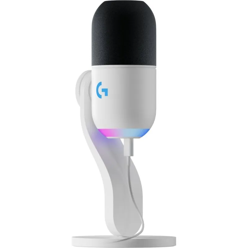 Yeti GX Dynamic RGB Micrófono Gaming Dinámico con LIGHTSYNC USB Blanco 988-000576