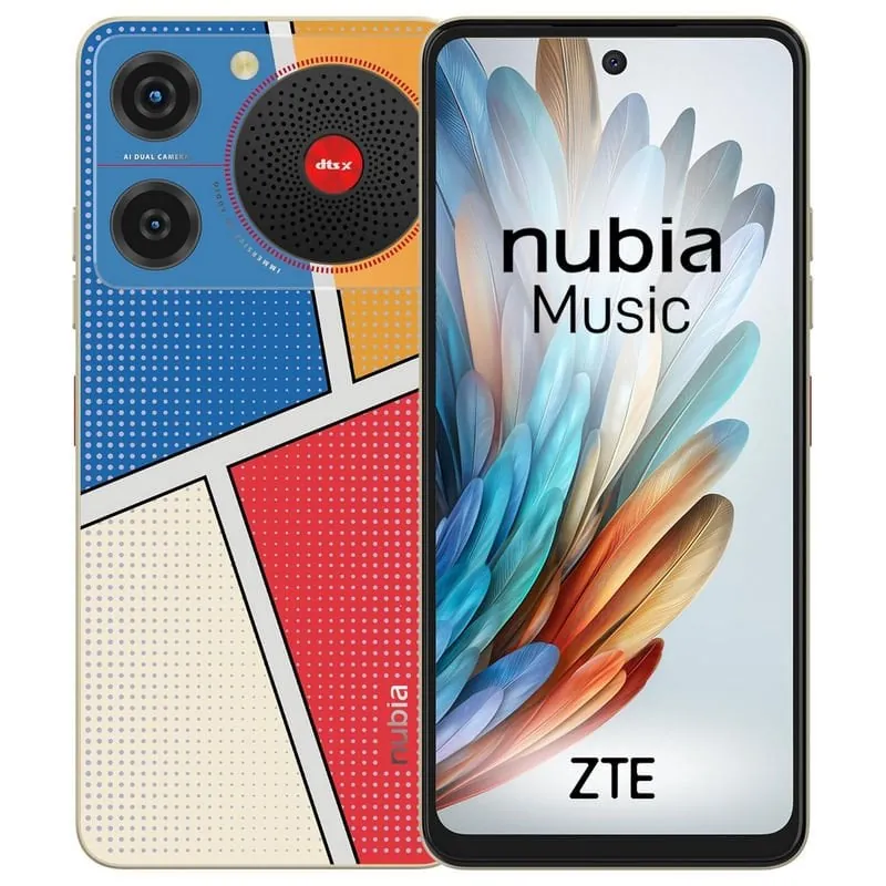ZTE Nubia Music 4/128GB Pop Art Libre P963F11