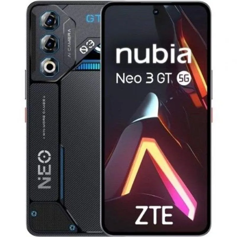 ZTE Nubia Neo 3 GT 5G 12GB 256GB 6.8" Gris Interestelar Versión IT NBNEO25GTGRY